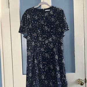 Abercrombie and Fitch Navy Floral Dress